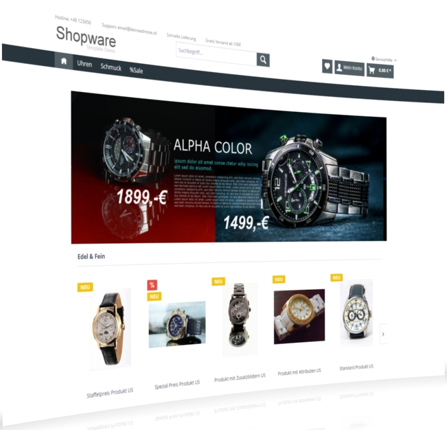 Shopware Theme Templates Eight